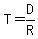 +T+=+D%2FR+