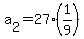 +a%5B2%5D+=+27%2A%281%2F9%29+
