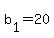 +b%5B1%5D+=+20+