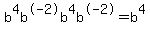 +b%5E4b%5E-2b%5E4b%5E-2+=+b%5E4+