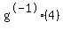 +g%5E-1%284%29+
