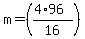 +m+=+%28%284%2A96%29%2F16%29+