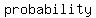 +probability