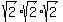 +sqrt%282%29%2Asqrt%282%29%2Asqrt%282%29+
