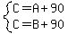  system(C=A+90,C=B+90)