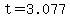 +t+=+3.077+