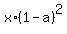 +x%2A%28+1+-+a+%29%5E2+