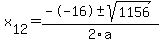 +x%5B12%5D+=+%28--16%2B-sqrt%28+1156+%29%29%2F2%5Ca