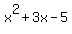 +x%5E2%2B3x-5+