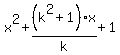 +x%5E2+%2B+%28k%5E2%2B1%29%2Fk+%2A+x%2B1+