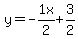 +y=-1x%2F2%2B3%2F2+