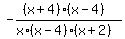 -%28%28x%2B4%29%2A%28x-4%29%29%2F%28x%2A%28x-4%29%2A%28x%2B2%29%29