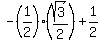 -%281%2F2%29%2A%28sqrt%283%29%2F2%29+%2B+1%2F2
