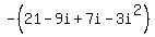 -%2821-9i%2B7i-3i%5E2%29