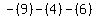 -(9)-(4)-(6)