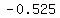 -0.525