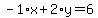 -1%2Ax%2B2%2Ay=6