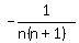 -1%2F%28n%28n%2B1%29%29