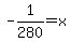 -1%2F280=x