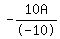 -10A/-10)