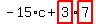 -15%2Ac%2Bhighlight_red%28+3+%29%2Ahighlight_red%28+7+%29
