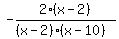 -2%28x-2%29%2F%28%28x-2%29%28x-10%29%29