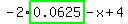 -2%2Ahighlight_green%28+0.0625+%29-x%2B4