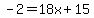 -2=18x%2B15