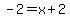 -2=x%2B2