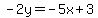 -2y=-5x%2B3