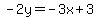 -2y=-3x%2B3
