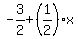 -3%2F2%2B%281%2F2%29%2Ax