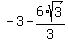 -3+-+6%2Asqrt%283%29%2F3