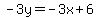 -3y=-3x%2B6