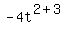 -4t%5E%282%2B3%29