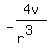 -4v/(r^3)