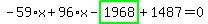 -59%2Ax%2B96%2Ax-highlight_green%28+1968+%29%2B1487=0