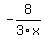 -8%2F3x%29=-x%2B15