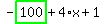 -highlight_green%28+100+%29%2B4%2Ax%2B1