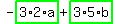 -highlight_green%28+3%2A2%2Aa+%29%2Bhighlight_green%28+3%2A5%2Ab+%29