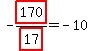 -highlight_red%28+170+%29%2Fhighlight_red%28+17+%29=-10