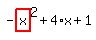 -highlight_red%28+x+%29%5E2%2B4%2Ax%2B1