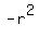 -r^2