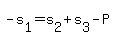 -s%5B1%5D=s%5B2%5D%2Bs%5B3%5D-P