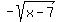 -sqrt%28x-7%29