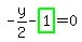-y%2F2-highlight_green%28+1+%29=0