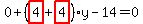 0%2B%28highlight_red%28+4+%29%2Bhighlight_red%28+4+%29%29%2Ay-14=0