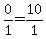 0%2F1=10%2F1
