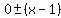 0+%2B-+%28x-1%29