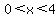 0+%3C+x+%3C+4